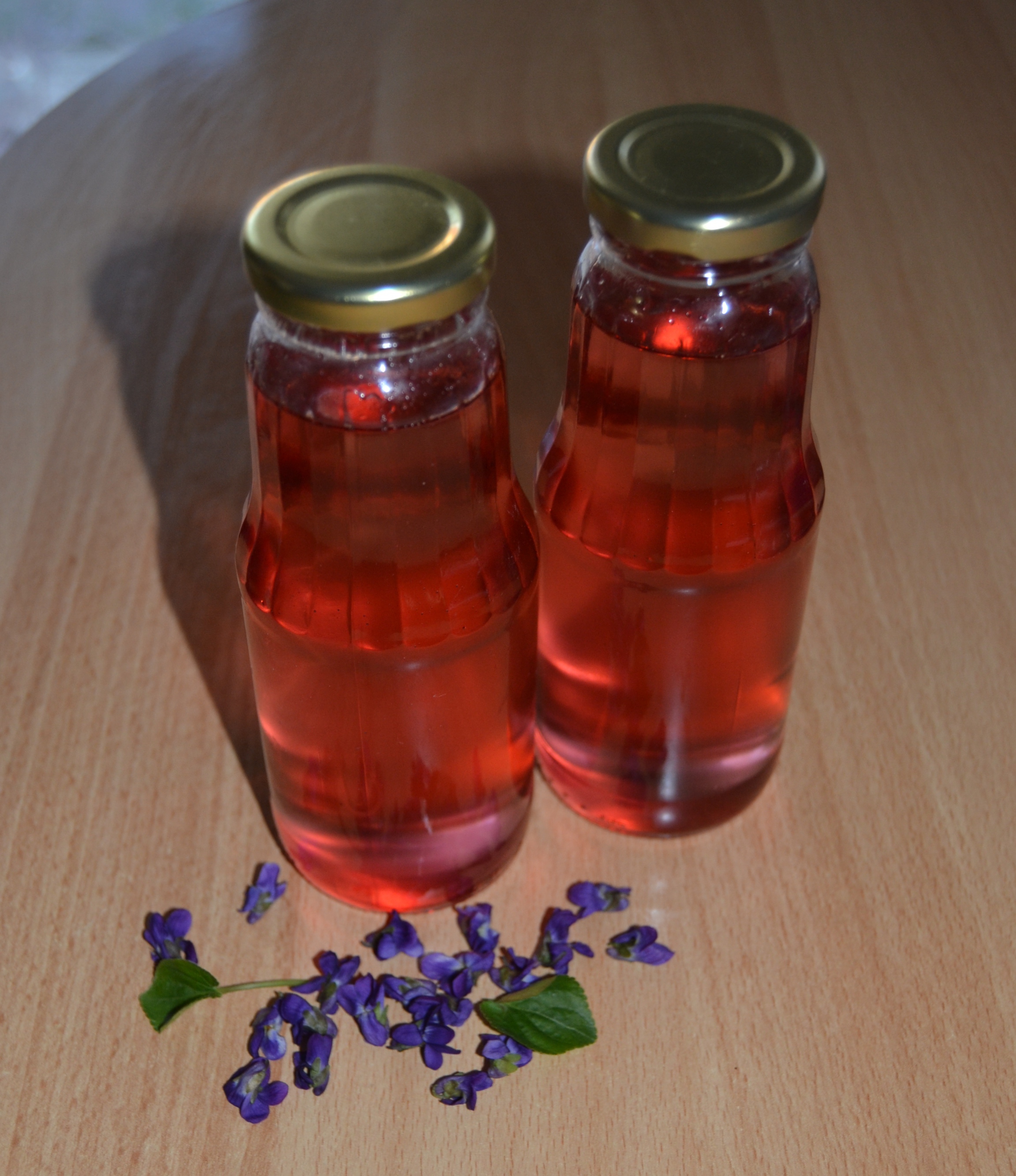 fialkový sirup