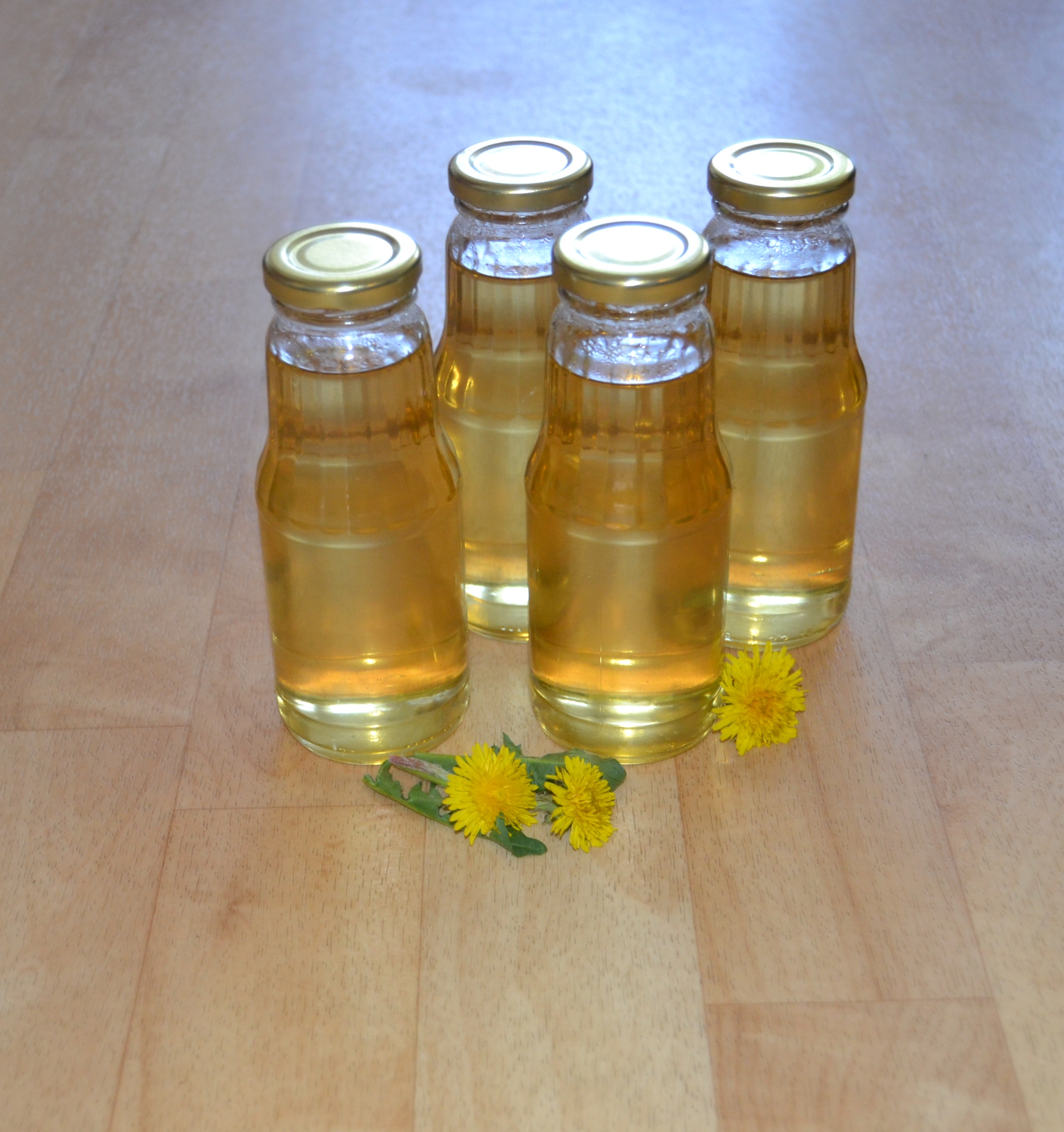 pampeliškový sirup
